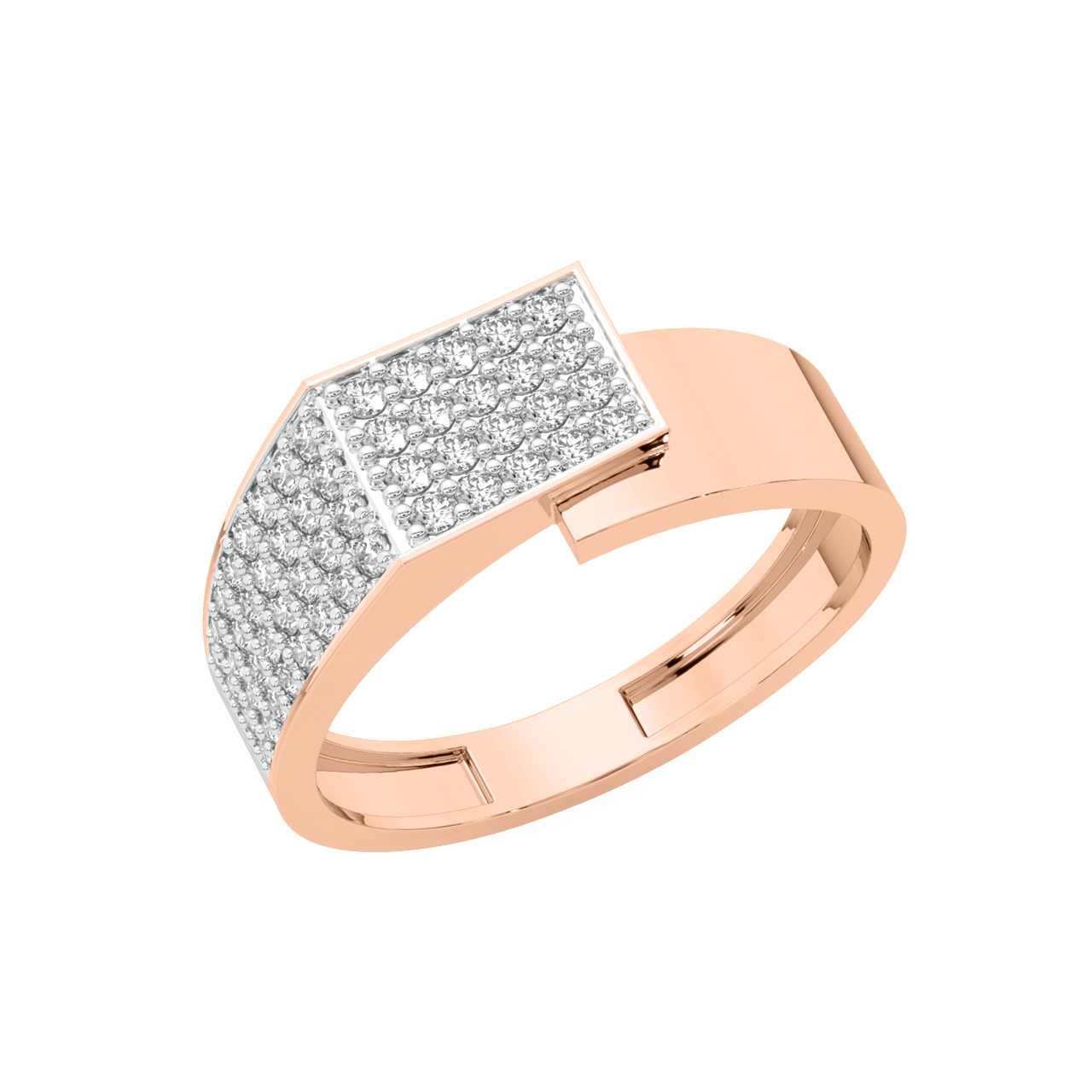 Eliora Round Diamond Ring For Men